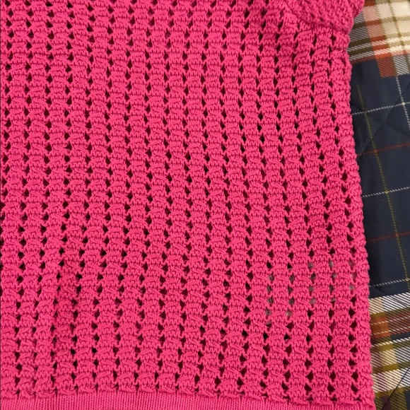 GAP Fuchsia Crochet Ruffle Sleeve Blouse - Picture 5 of 7